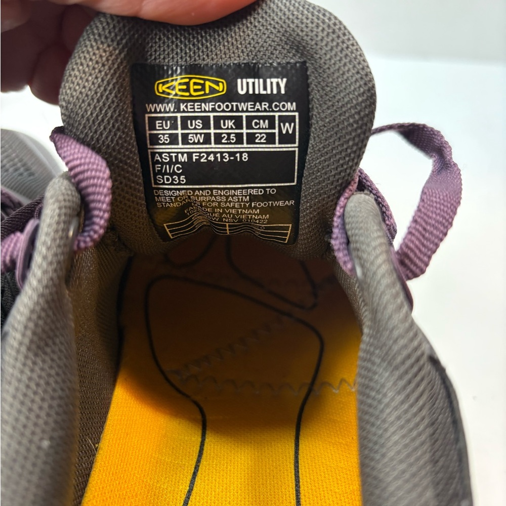 KEEN Utility Women's Vista Energy ESD work shoes carbon fiber safety toe 5w - Picture 3 of 10